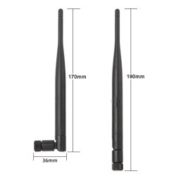 2.4G 5DB WIFI 190mm 90 Derece Ayarlanabilir SMA Erkek Anten - 2
