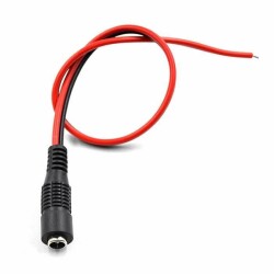 25 cm Cable Female Barrel Jack - Power Socket