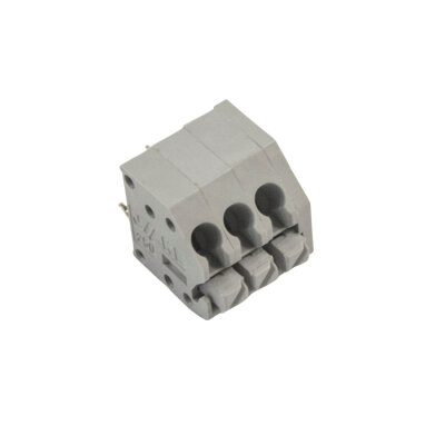 250 3.5mm 3 Pin Yaylı Klemens - 1
