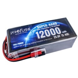 25.9V 7S 12000mAh 40C Lipo Battery