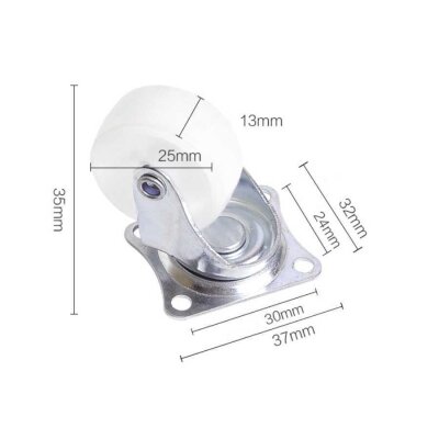 25mm Sarhoş Tekerlek - 360 Derece - 3