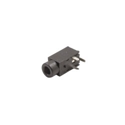 2.5mm Stereo Jack Female - Black