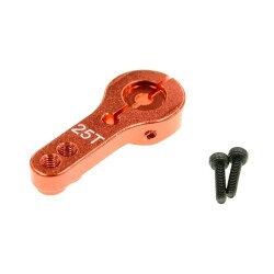 25T Servo Motor Arm - Red