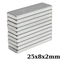 25x8x2mm Neodymium Strong Magnet
