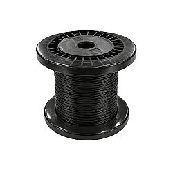 26 AWG Silicone Wire Black - 100 Meters