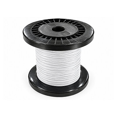 26 AWG Silicone Wire White - 100 Meters - 1