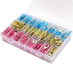 270 Pieces 27 Types Insulated Cable End Set