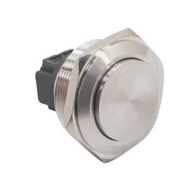 WD28B-G1Z 28mm Çıkık Anahtarlı Metal Buton - 1
