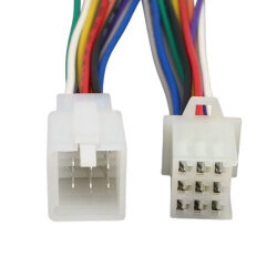 2.8mm 9-Pin Otomotiv Elektrik Kablo Seti - 1