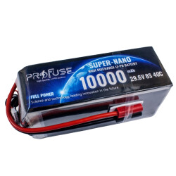 29.6V 8S 10000mAh 40C Lipo Battery