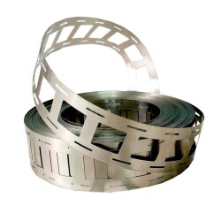 2'li Nikel Şerit Lehim 2P Punta Teli 27x0.15mm - 1 Metre