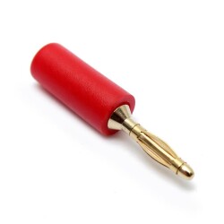 2mm Red Male Born Jack - Banana Connector
