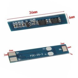 2S LiPo & Lion & 18650 BMS Battery Charging Circuit - 3