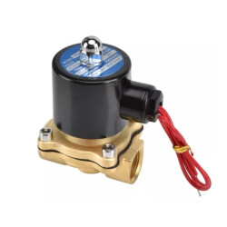 2W-160-15 DC 24V NC Elektromanyetik Valf - Solenoid Valf