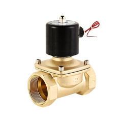 2W-200-20 DC 24V NC Elektromanyetik Valf - Solenoid Valf