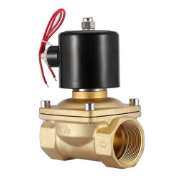 2W-400-40 DC 24V NC Elektromanyetik Valf - Solenoid Valf