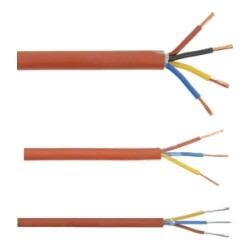 2x0.75 mm2 SIMH Silicone Cable - 1 Meter