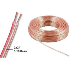 2x0.75 TSE'li Kordon Kablo - 1 metre