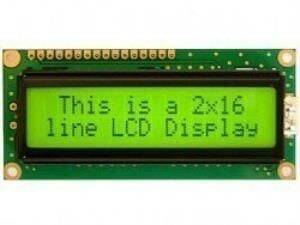 2x16  LCD EKRAN - Yeşil - 2