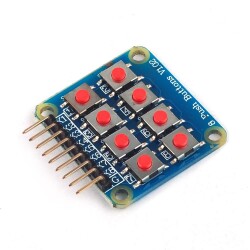 2x4 Push Button Keypad
