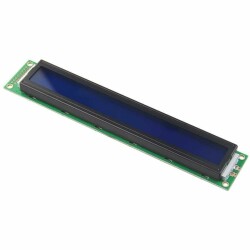 2X40 Lcd Ekran Mavi