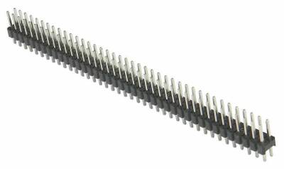 2x40 Male Header 80 Pin 180 Degree - 1