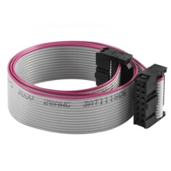 2x7 14 Pin Female-Female Flat Cable - 50cm