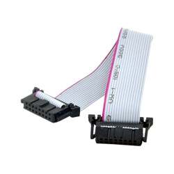 2x8 16 Pin Female-Female Flat Cable - 5cm