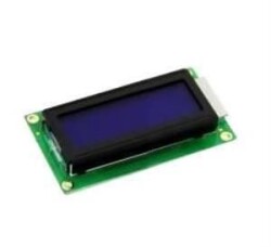 2X8 Lcd Ekran Mavi