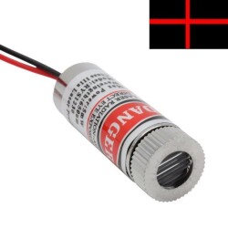 3-5V Plus (+) Laser Diode 5mW 650nm - rys1230