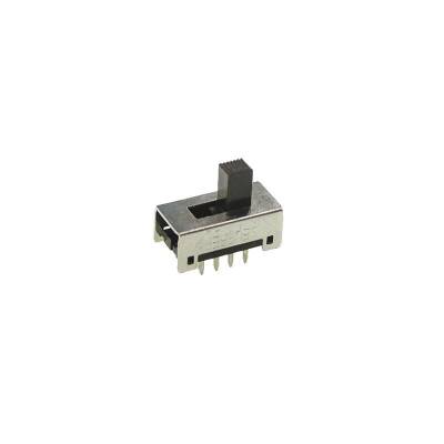 3 Konumlu 8-Pin Sürgülü Switch - Siyah - 1