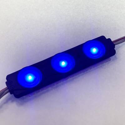 3 LED Lens Module - Blue 12V 1.5W - 2