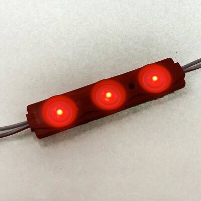 3 LED Lens Module - Red 12V 1.5W - 2