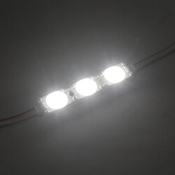3 LED Lens Module - White 12V 1W - 2