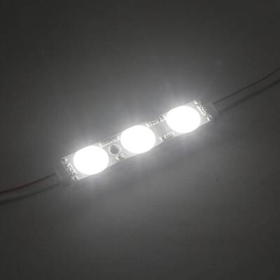 3 LED Lens Module - White 12V 1W - 2