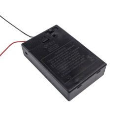 3-Pack AA Battery Holder - Key and Cover