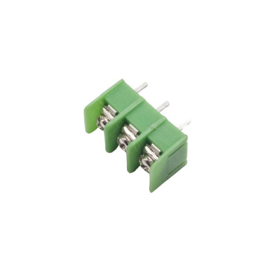 3 Pin Barrier Terminal Block - 7.62mm Green - 1