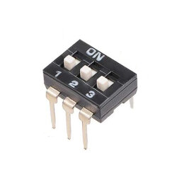 3-Pin Integrated Dip Switch