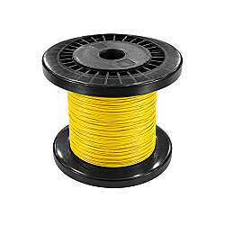 30 AWG Silikon Kablo Sarı - 100 Metre