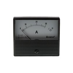 30A Analog Ampermetre - Panel Tipi Ölçü Aleti KLY-T670