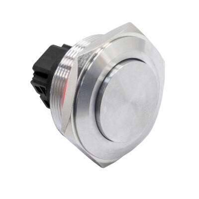 WD30B-G1 30mm Bulge Momentary Metal Button - 1