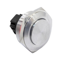 WD30B-G1Z 30mm Bulge Self Locking Metal Button