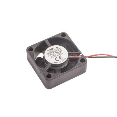 30x30x10mm 12V 0.08A Fan 2 Kablolu - 1