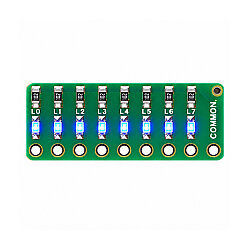 3.3-5V 8-Bit LED Module - Blue - 1
