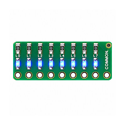 3.3-5V 8-Bit LED Module - Blue - 1