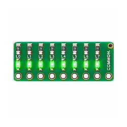 3.3-5V 8-Bit LED Module - Green - 1