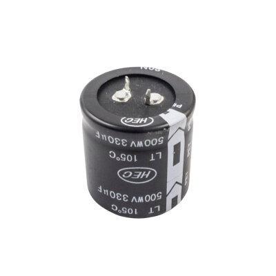 330uF 500V Electrolytic Capacitor 35x35mm - 1