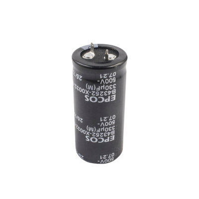 330uF 500V Elektrolitik Kondansatör 25x55mm - 1