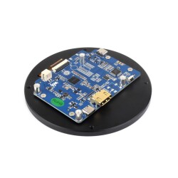 3.4" 800×800 HDMI Round Touchscreen - 3