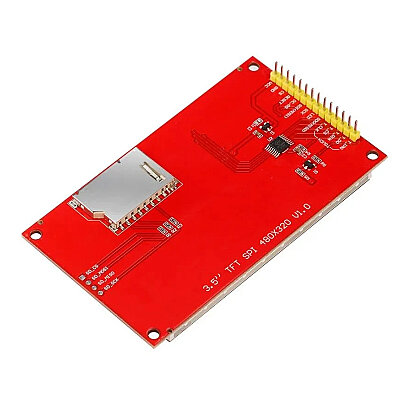 3.5'' ILI9488 Dokunmatik LCD Ekran SPI 320x480 - 3